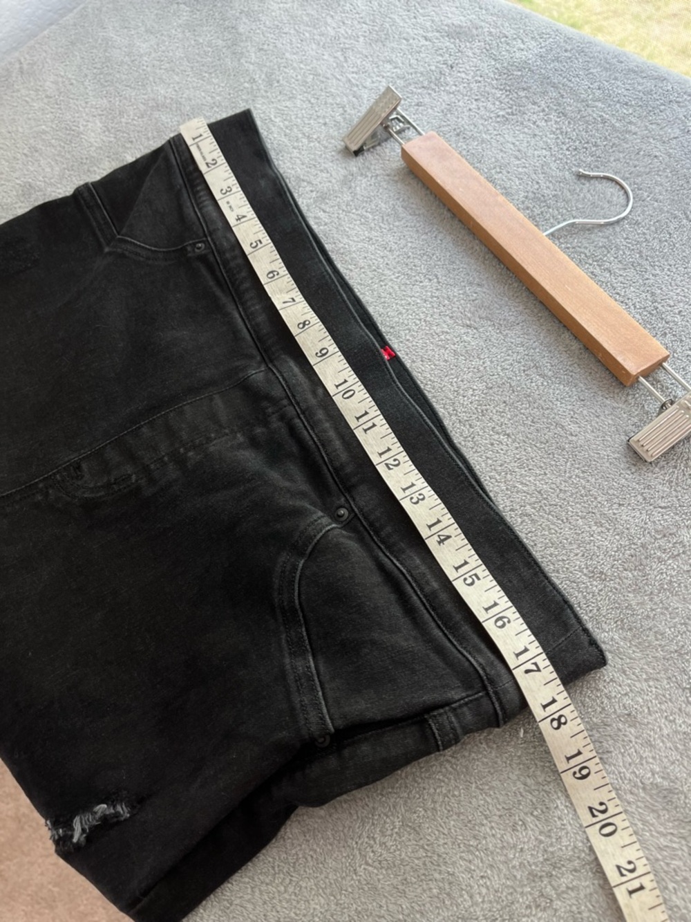 Spanx Distressed Skinny Jeans‎ Pull On Women’s 1X Black Stretch 20213P - Picture 8 of 10